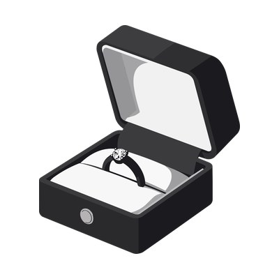 Ring Box Flaticon SVG cut file
