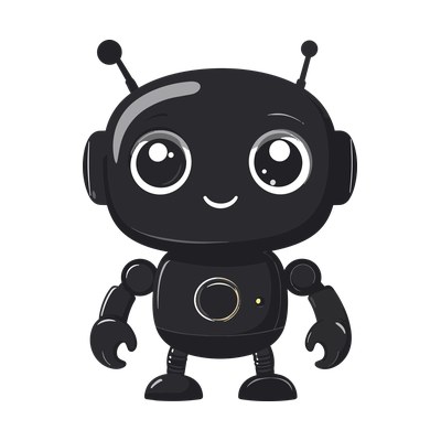 Robot Kawaii SVG cut file