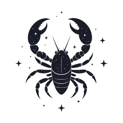 Scorpio Scorpion Zodiac SVG cut file
