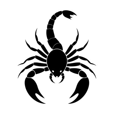 Scorpion Silhouette SVG cut file