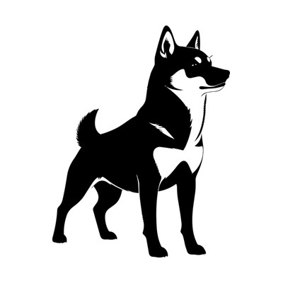 Shiba Inu SVG cut file