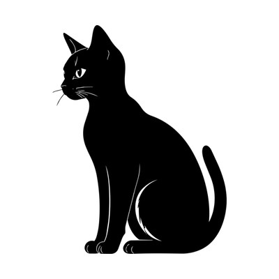 Siamese Cat SVG cut file