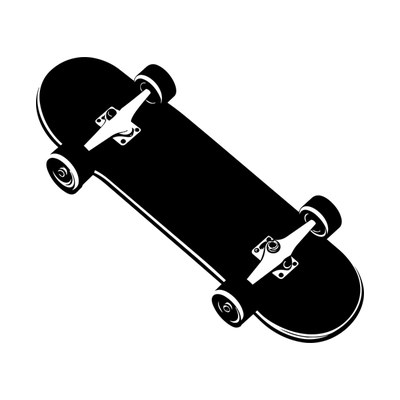 Skateboard SVG cut file