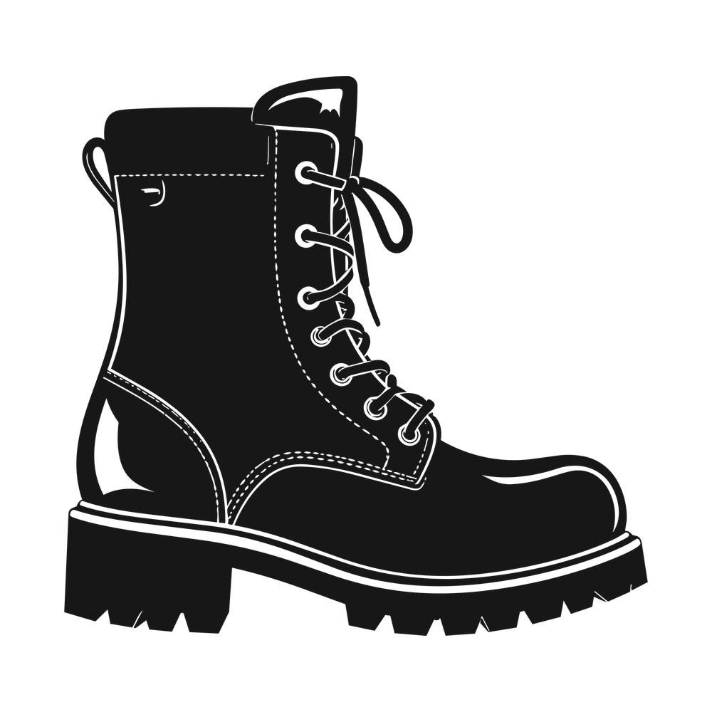 Snow Boot Sticker Side – original artwork without the sticker border