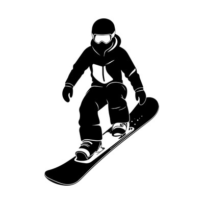 Snowboard SVG cut file