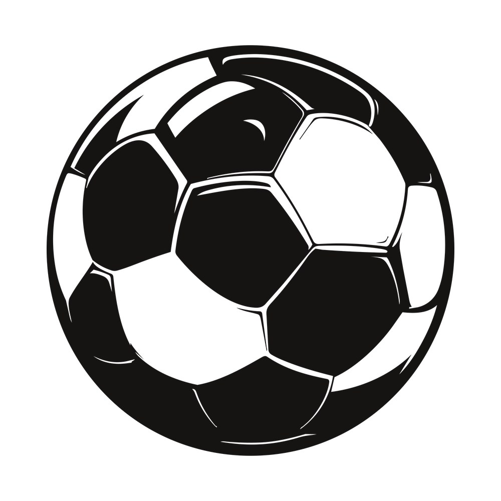 Soccer Ball SVG cut file – SVG, PNG, DXF