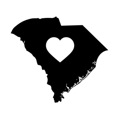South Carolina State SVG cut file
