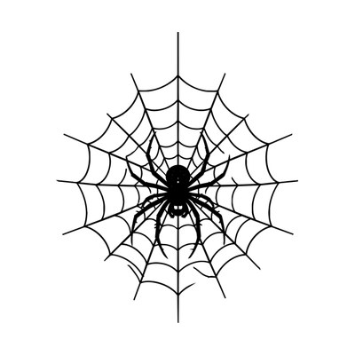 Spider Web SVG cut file