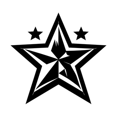 Star Award SVG cut file