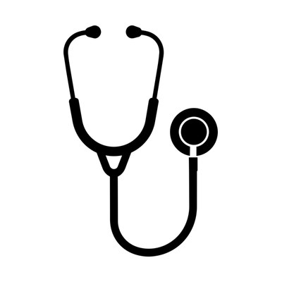 Stethoscope Icon SVG cut file