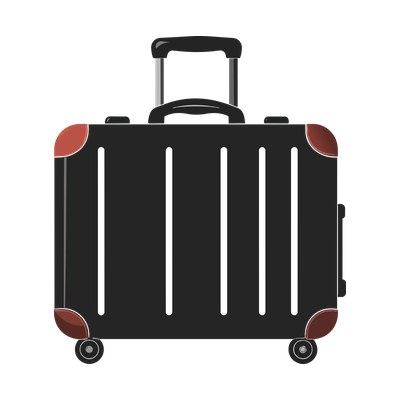 Suitcase Vintage SVG cut file