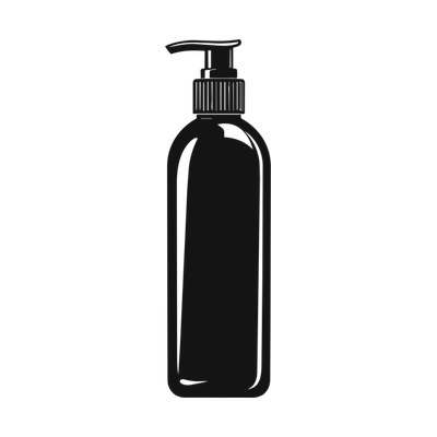 Sun Lotion Bottle Minimal Side SVG cut file