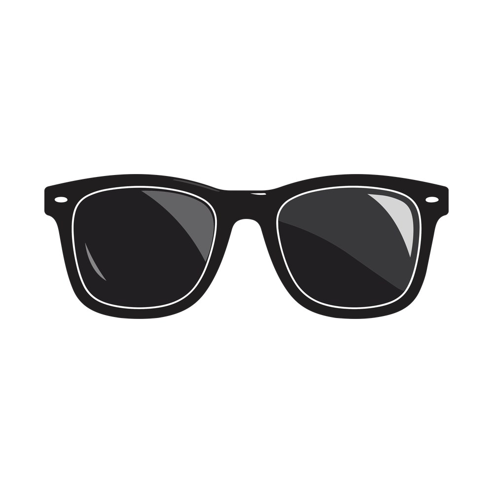 Sunglasses – original artwork without the sticker border