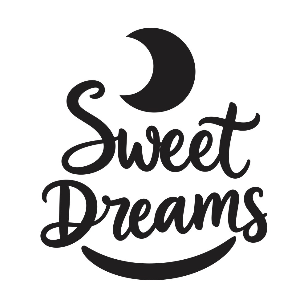 Sweet Dreams SVG cut file – SVG, PNG, DXF