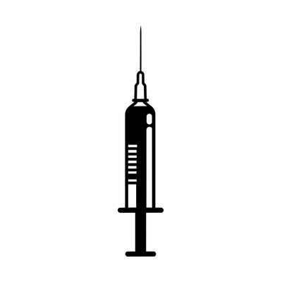 Syringe SVG cut file