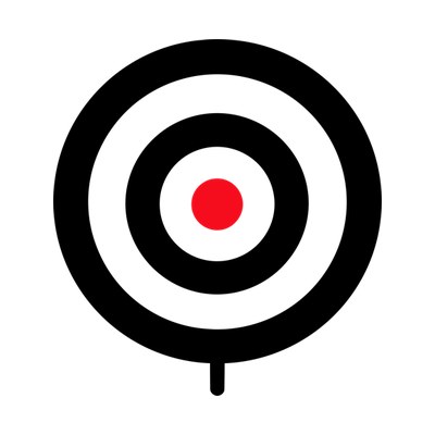Target Kawaii SVG cut file