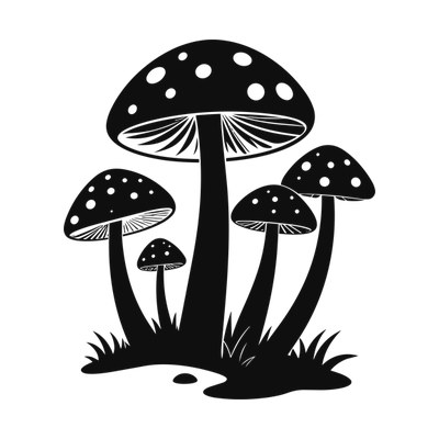 Toadstool SVG cut file