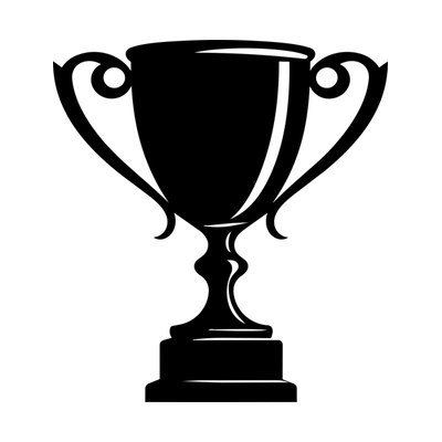 Trophy Icon SVG cut file