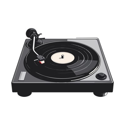 Turntable SVG cut file