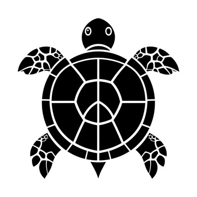 Turtle Simple SVG cut file