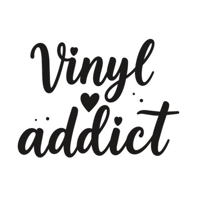 Vinyl Addict Script SVG cut file