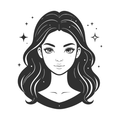 Virgo Maiden Zodiac SVG cut file