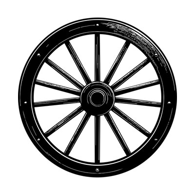 Wagon Wheel SVG cut file