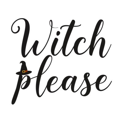 Witch Please SVG cut file