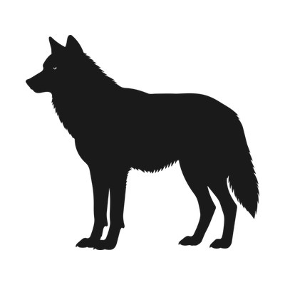 Wolf SVG cut file