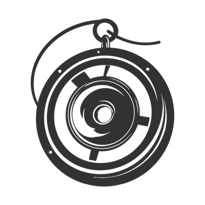 Yo-Yo Minimal SVG cut file
