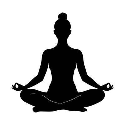 Yoga Pose SVG cut file