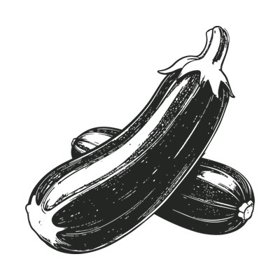 Zucchini Doodle SVG cut file